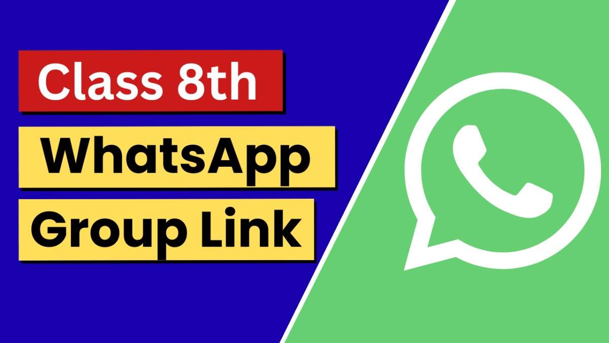 Class 8 WhatsApp Group Link