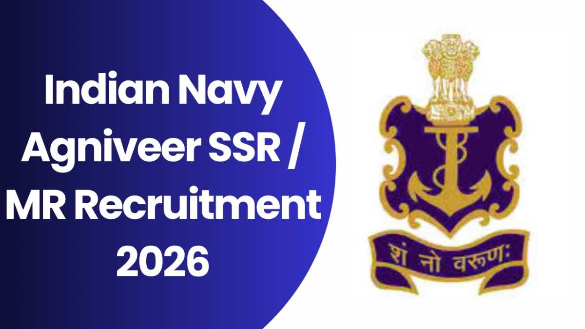 Indian Navy Agniveer SSR MR Recruitment 2026