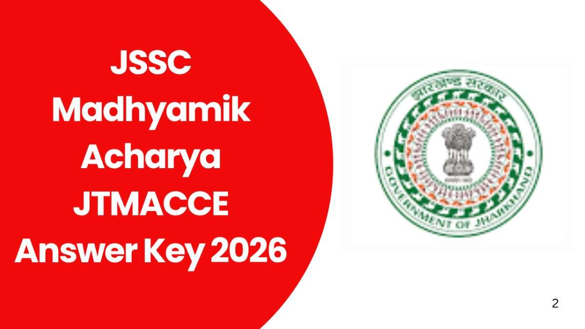 JSSC Madhyamik Acharya JTMACCE Answer Key 2026