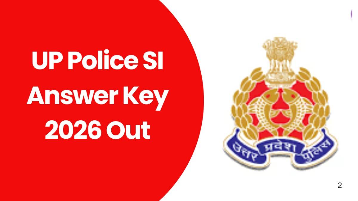 UP Police SI Answer Key 2026