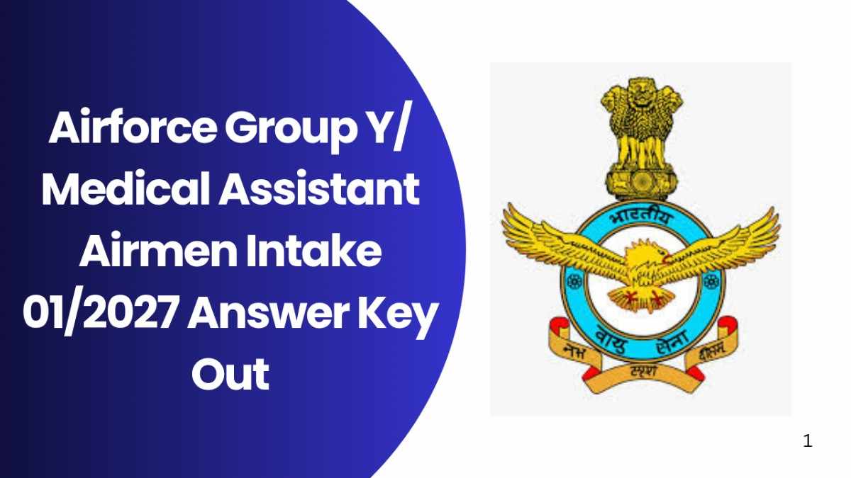 Airforce Group Y Medical Assistant Airmen Intake 012027 Answer Key Out