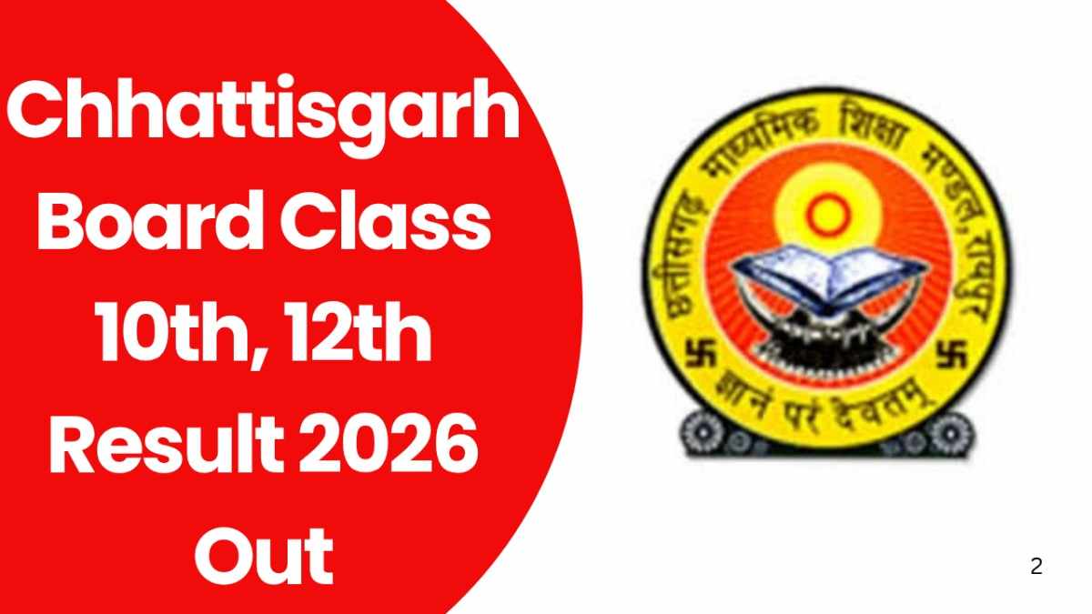 Chhattisgarh Board Class 10th, 12th Result 2026