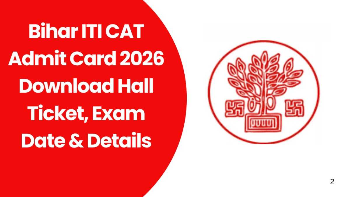 Bihar ITI CAT Admit Card 2026