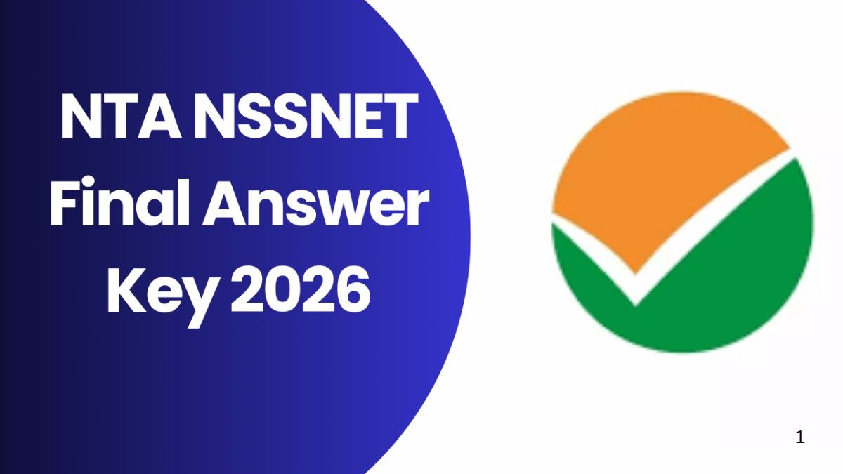 NTA NSSNET Final Answer Key 2026