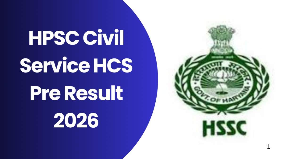 HPSC Civil Service HCS Pre Result 2026