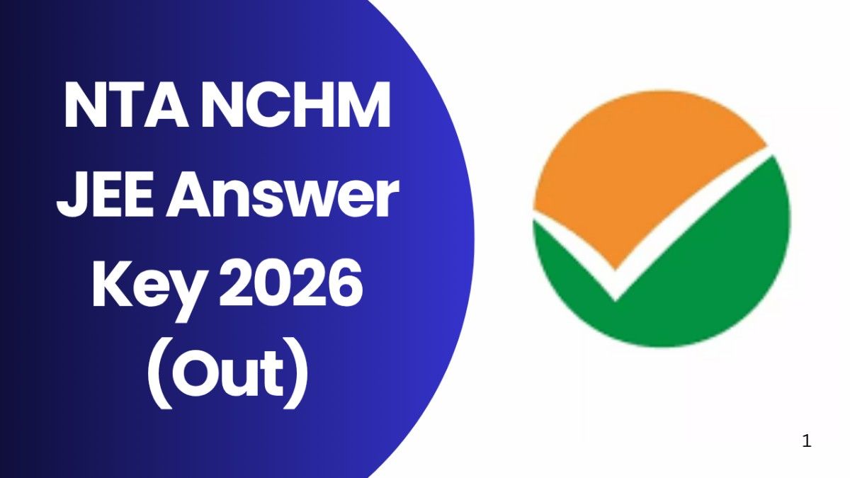 NTA NCHM JEE Answer Key 2026