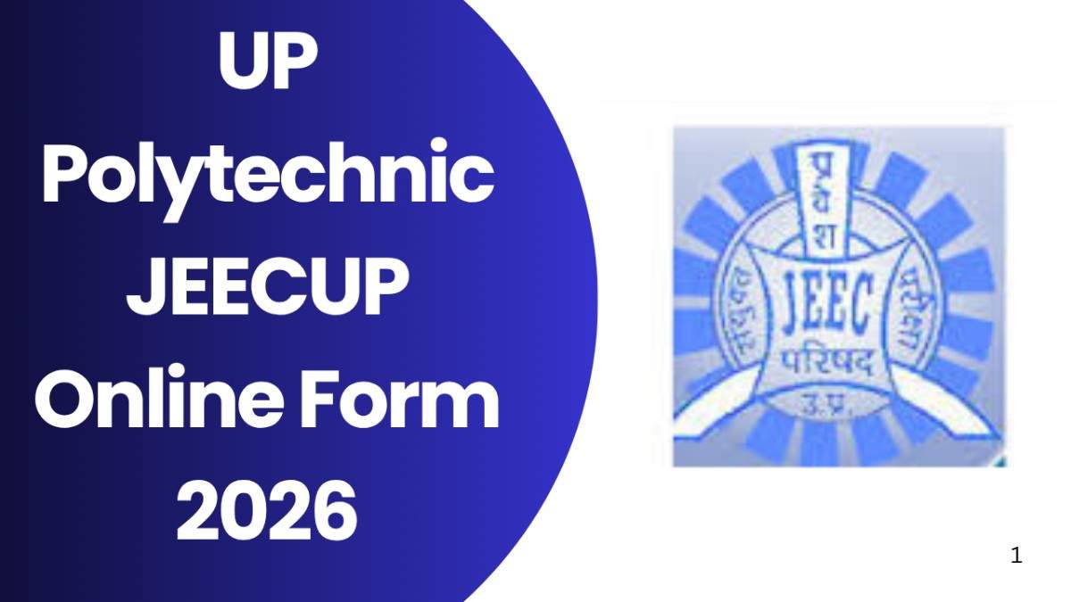 UP Polytechnic JEECUP Online Form 2026