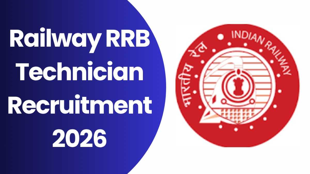 Railway RRB Technician Recruitment 2026