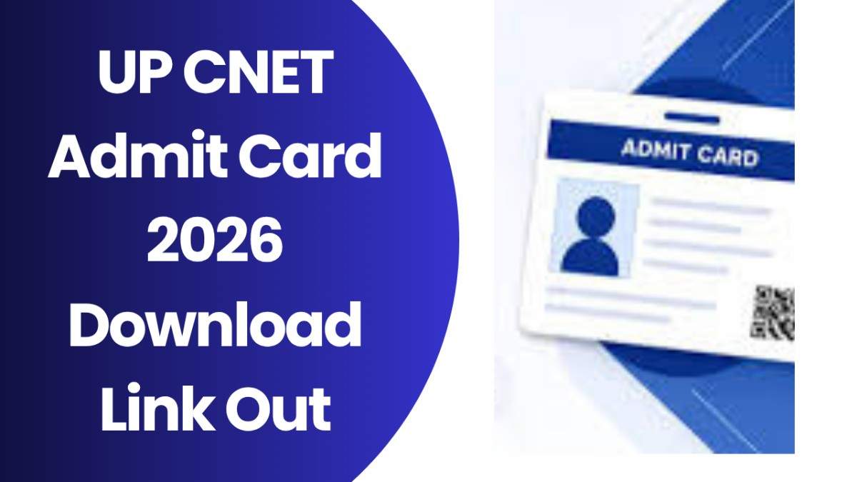 UP CNET Admit Card 2026